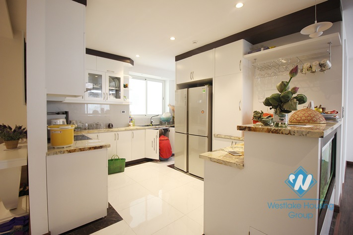 Three bedrooms apartment for rent in E building Ciputra, Ha Noi